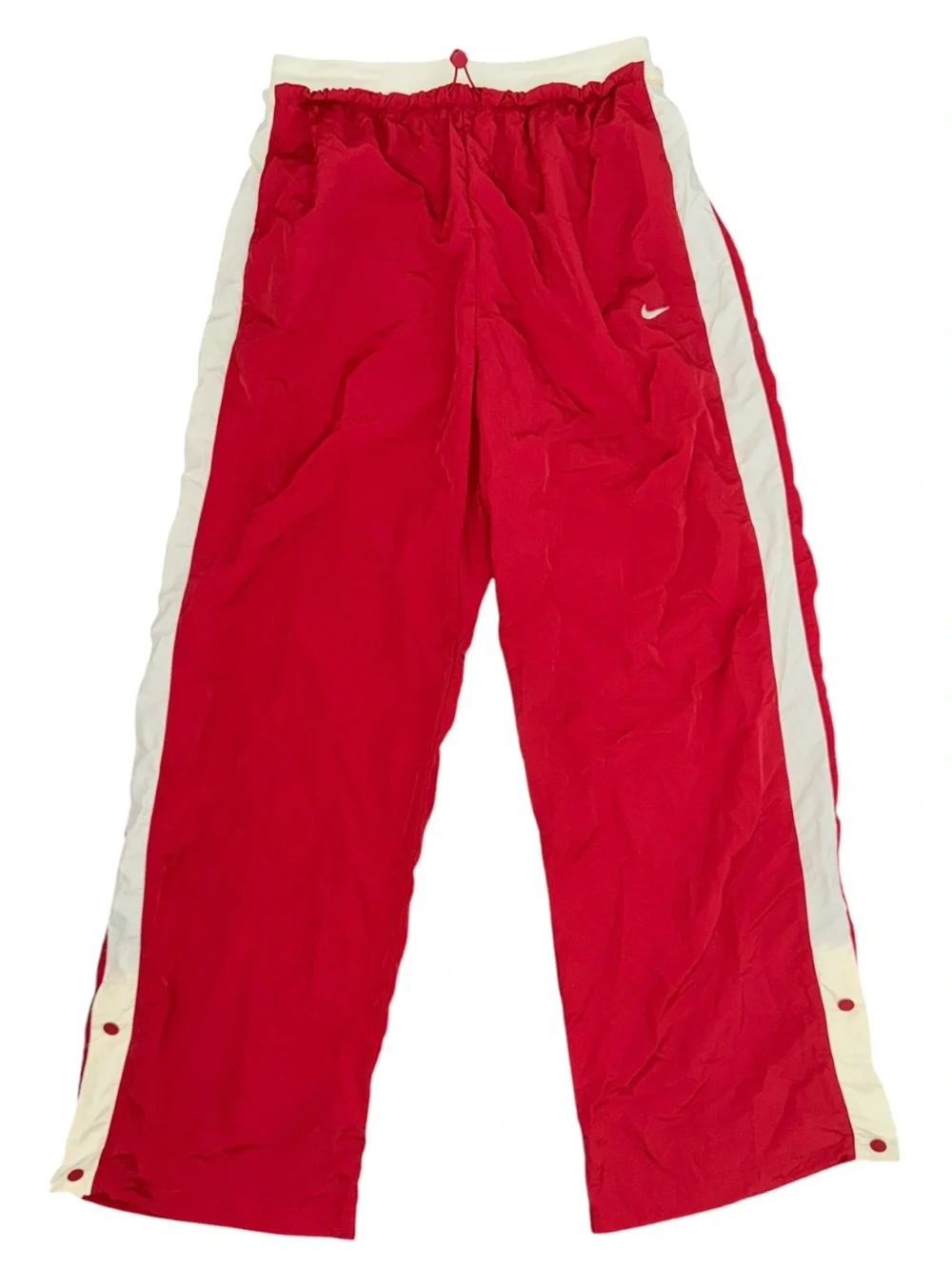 Nike Men's Wine Red Loose-Fit Jogger Pants